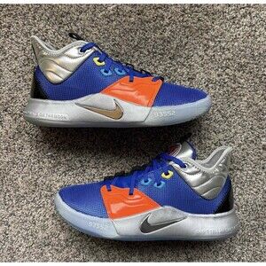 Nike PG 3 NASA Apollo 14 Basketball Sneakers Size 7.5 Men's (Size 9 Women's)